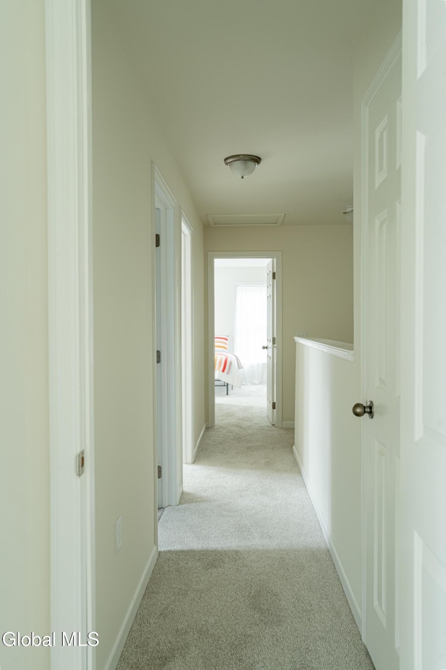 424 Summit Ave, Schenectady, NY 12307 - corridor featuring carpet floors and baseboards