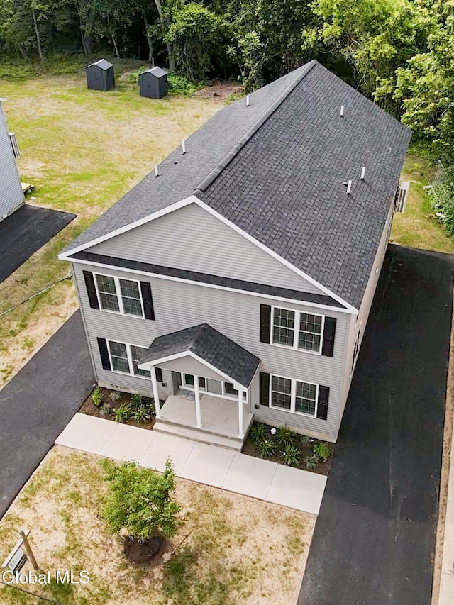 424 Summit Ave, Schenectady, NY 12307 - aerial view of property and surrounding area