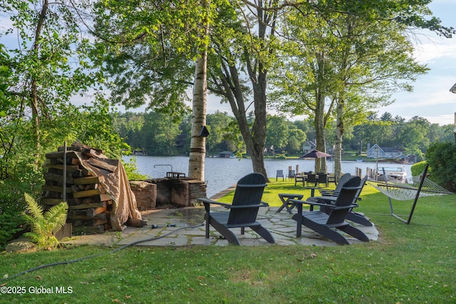 83 Pilot Knob Rd, Queensbury, NY 12804 - view of green lawn with a water view