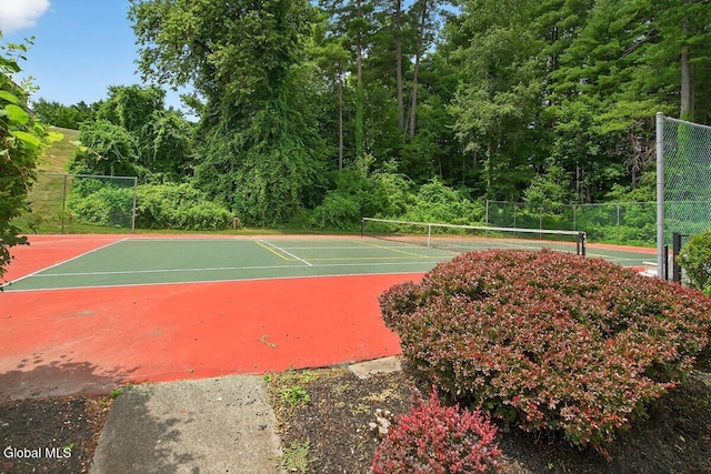 3 Pine Ridge Rd, Saratoga Springs, NY 12866 - view of tennis court