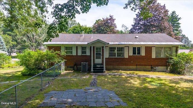 3 Roberts Ln, Saratoga Springs, Inside, NY 12866 - ranch-style house with entry steps and brick siding