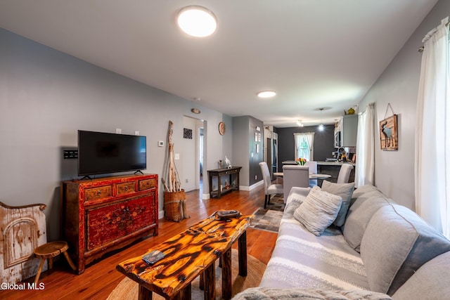 10 3rd St, South Glens Falls, NY 12803 - living area with wood finished floors