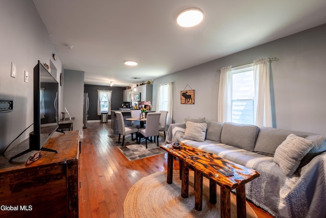 10 3rd St, South Glens Falls, NY 12803 - living room with hardwood / wood-style flooring