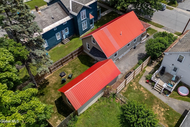 10 3rd St, South Glens Falls, NY 12803 - aerial view of property and surrounding area