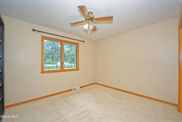33 Cindy Ln, Halfmoon, NY 12065 - empty room with carpet flooring and a ceiling fan