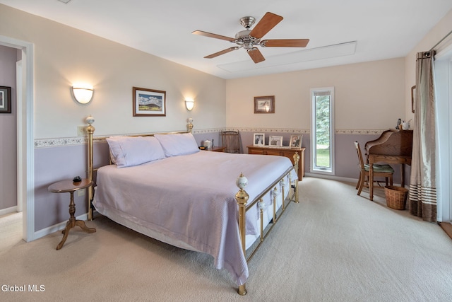 271 Settles Mountain Rd, Cobleskill, NY 12043 - bedroom featuring carpet floors and a ceiling fan
