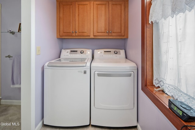 271 Settles Mountain Rd, Cobleskill, NY 12043 - washroom featuring washing machine and dryer and cabinet space