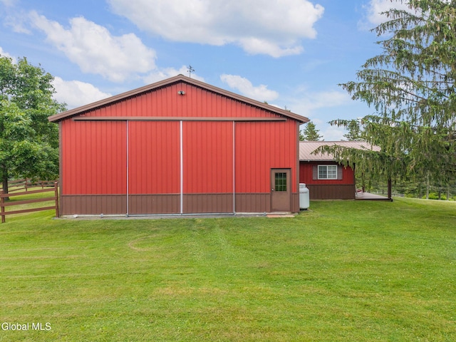 271 Settles Mountain Rd, Cobleskill, NY 12043 - view of home's exterior with an outbuilding and a metal roof