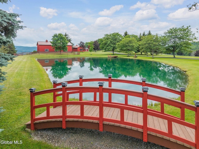 271 Settles Mountain Rd, Cobleskill, NY 12043 - gate with a water view and a yard