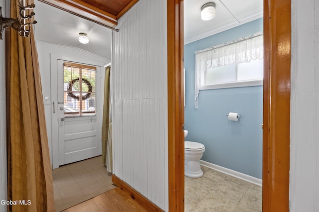15 Fathom Dr, Stillwater, NY 12866 - bathroom featuring tile patterned flooring and crown molding