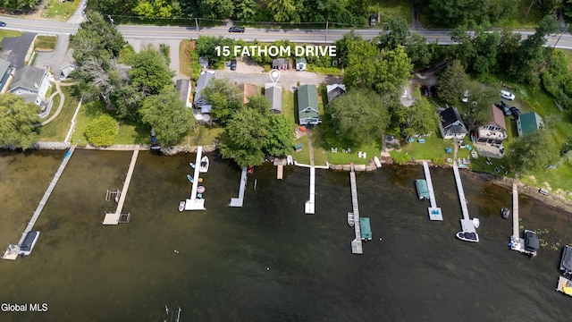 15 Fathom Dr, Stillwater, NY 12866 - view of property location featuring a large body of water