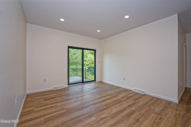 145C Bozenkill Rd, Altamont, NY 12009 - unfurnished room featuring wood finished floors and recessed lighting