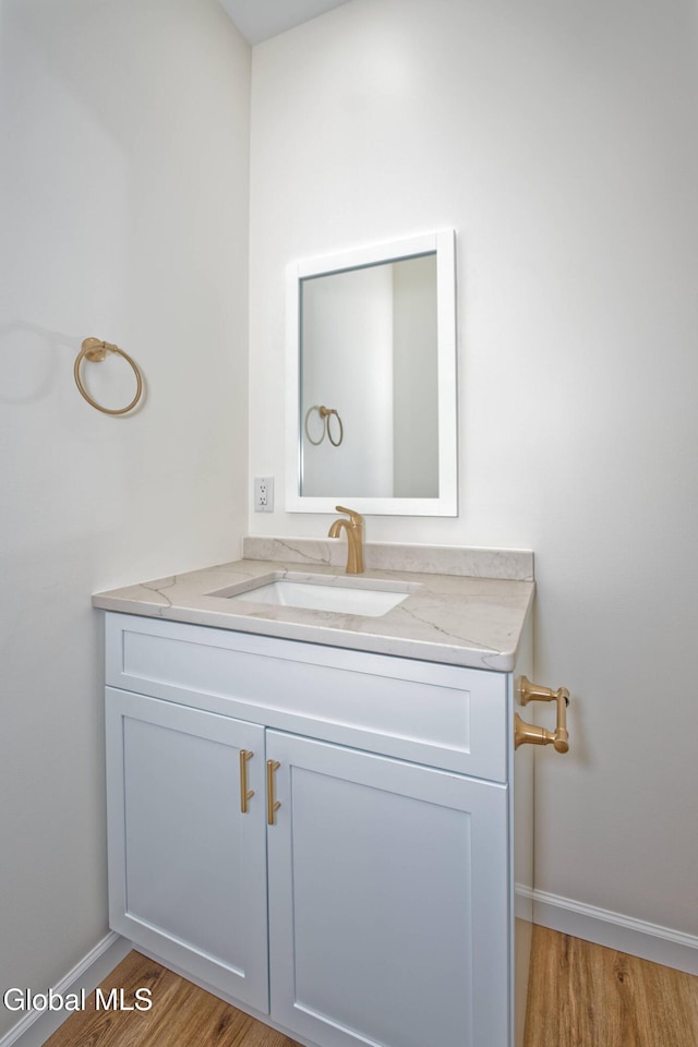 145C Bozenkill Rd, Altamont, NY 12009 - bathroom featuring vanity and wood finished floors