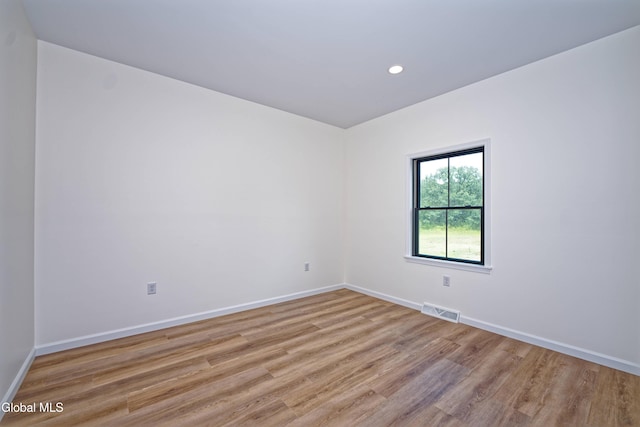 145C Bozenkill Rd, Altamont, NY 12009 - empty room with light wood-type flooring and recessed lighting