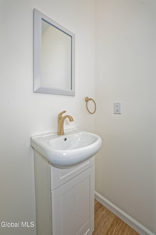 145C Bozenkill Rd, Altamont, NY 12009 - bathroom with vanity and wood finished floors