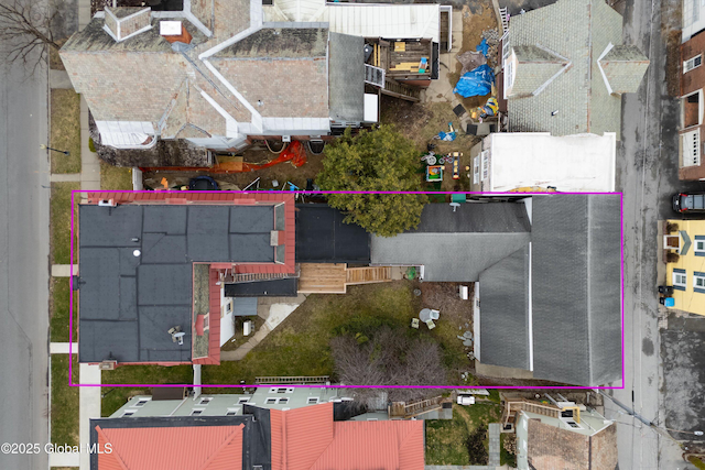 128 Circular St, Saratoga Springs, NY 12866 - view of property location with property boundaries highlighted