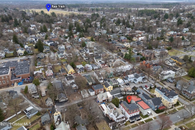 128 Circular St, Saratoga Springs, NY 12866 - aerial view of property's location