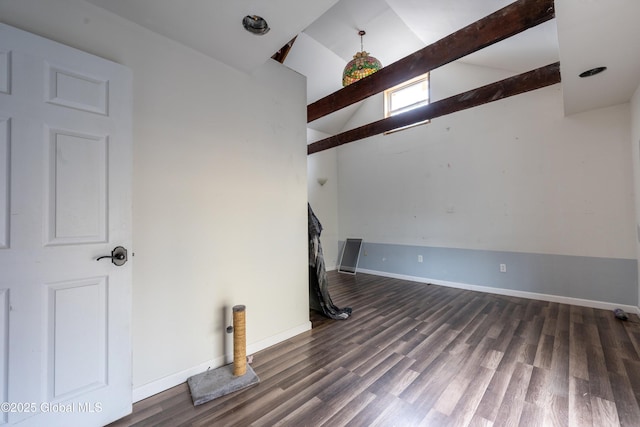 128 Circular St, Saratoga Springs, NY 12866 - unfurnished living room featuring wood finished floors and baseboards