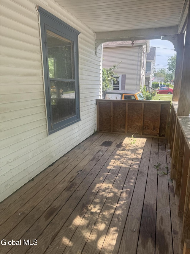 183 Main St, South Glens Falls, NY 12803 - view of wooden terrace