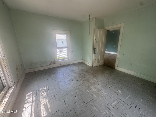 183 Main St, South Glens Falls, NY 12803 - unfurnished room featuring baseboards