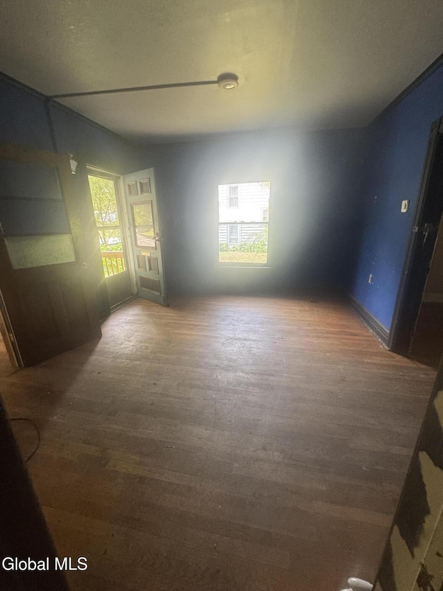 183 Main St, South Glens Falls, NY 12803 - unfurnished room with wood finished floors