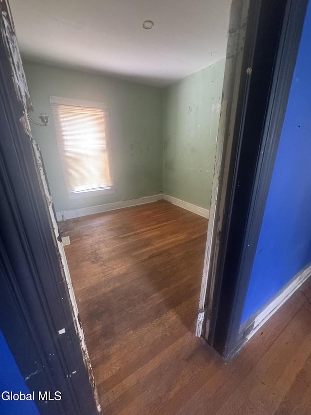 183 Main St, South Glens Falls, NY 12803 - empty room with wood finished floors