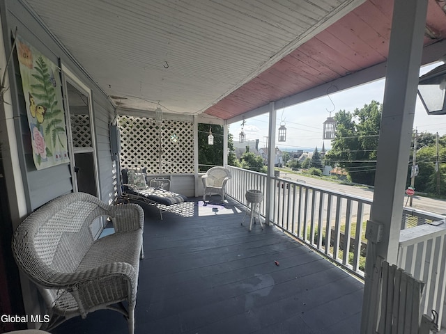 5 Spring St, Port Henry, NY 12974 - view of wooden terrace