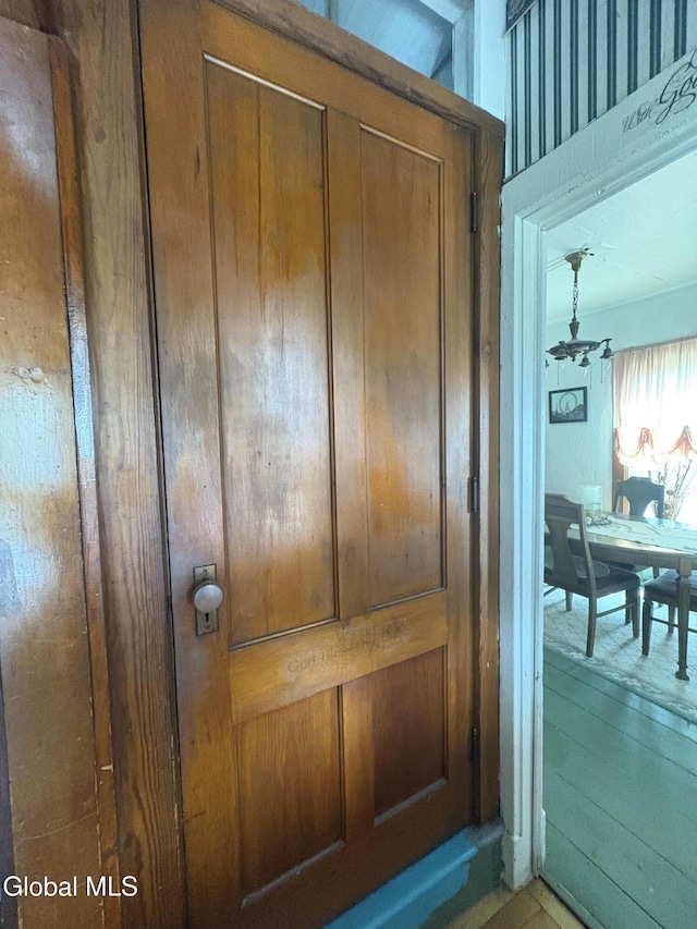 5 Spring St, Port Henry, NY 12974 - detailed view of wood walls