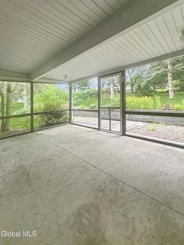 32 Abeling St, Canajoharie, NY 13317 - view of unfurnished sunroom