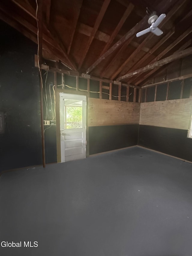 32 Abeling St, Canajoharie, NY 13317 - misc room with vaulted ceiling
