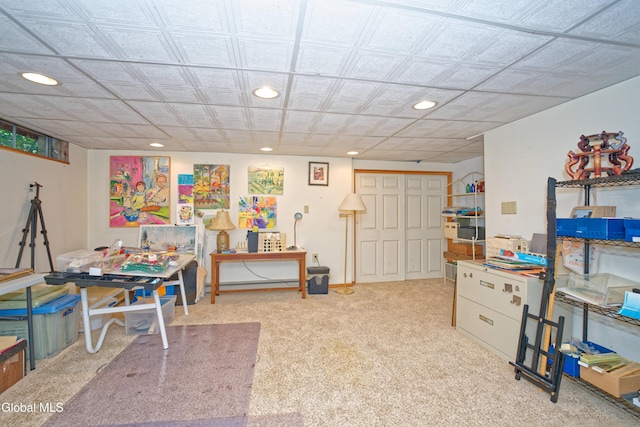35 Warwick Way, Niskayuna, NY 12309 - office space with recessed lighting and carpet floors