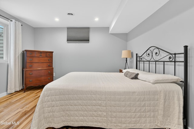 55 Crescent Ave, Saratoga Springs, NY 12866 - bedroom featuring light wood-type flooring and recessed lighting