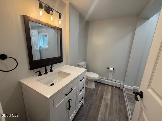 1338 Crane St, Schenectady, NY 12303 - bathroom with wood finished floors and vanity
