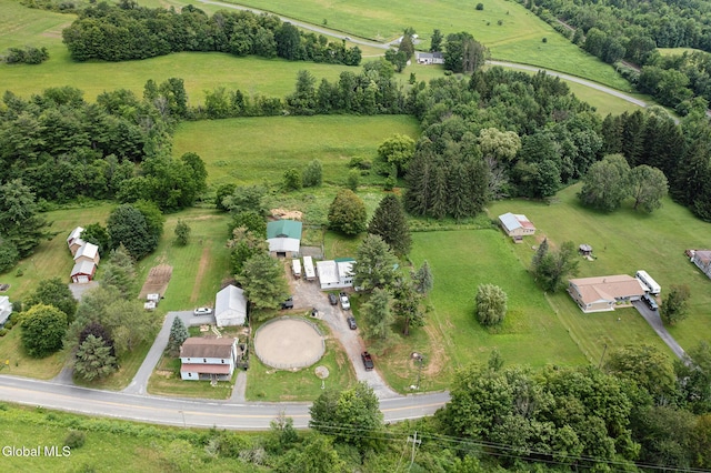 420 Caverns Rd, Cobleskill, NY 12092 - overview of rural landscape with a pastoral area