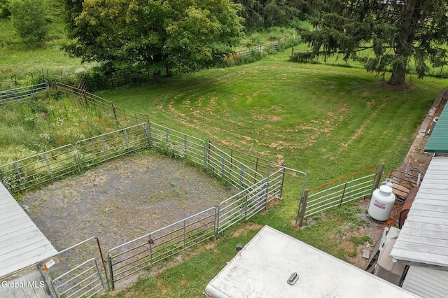 420 Caverns Rd, Cobleskill, NY 12092 - view of yard with a view of countryside