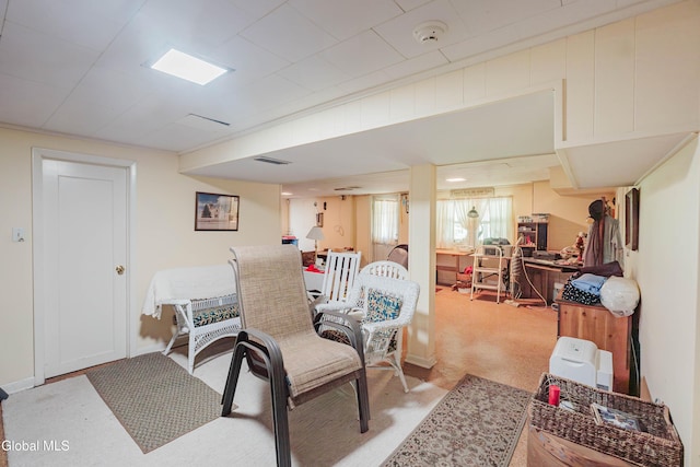 19 Drawbridge Dr, Guilderland, NY 12203 - living room with light colored carpet