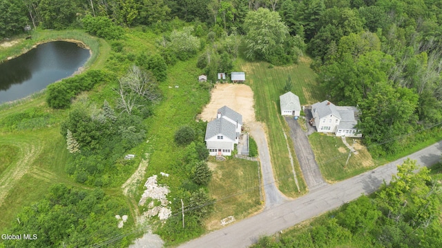 34 Old New Salem Rd, New Scotland, NY 12186 - aerial view of a nearby body of water