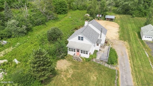 34 Old New Salem Rd, New Scotland, NY 12186 - view from above of property