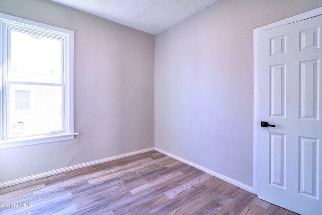 421 Summit Ave, Schenectady, NY 12307 - empty room with wood finished floors and a textured ceiling