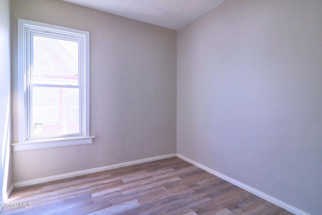 421 Summit Ave, Schenectady, NY 12307 - spare room featuring wood finished floors and a textured ceiling