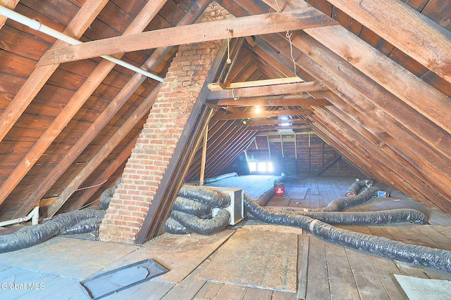 421 Summit Ave, Schenectady, NY 12307 - view of unfinished attic