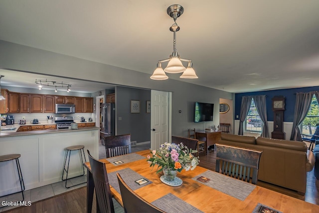 54 S Whitney Rd, Stillwater, NY 12866 - dining room with wood finished floors