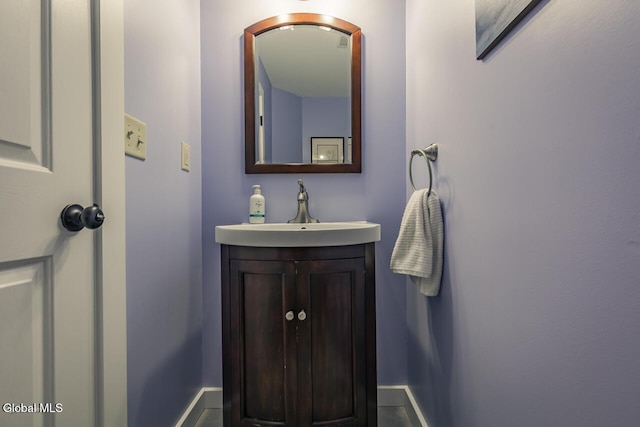 54 S Whitney Rd, Stillwater, NY 12866 - bathroom with vanity and baseboards