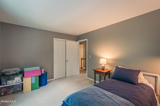 54 S Whitney Rd, Stillwater, NY 12866 - carpeted bedroom with baseboards and a closet