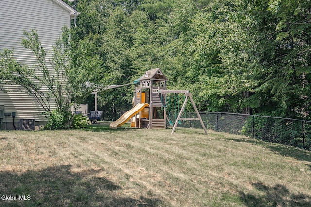 54 S Whitney Rd, Stillwater, NY 12866 - view of yard with a playground