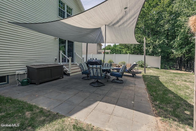 54 S Whitney Rd, Stillwater, NY 12866 - view of patio featuring entry steps
