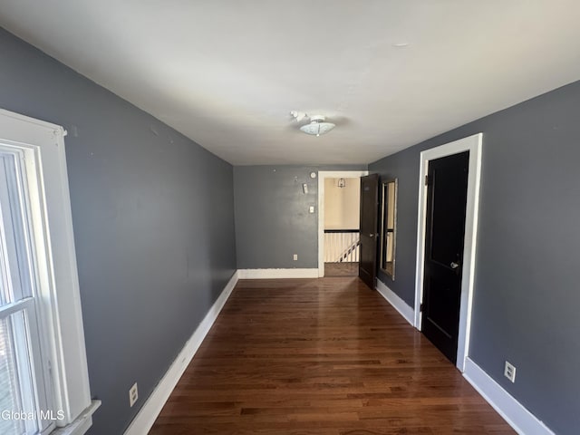 261 Altamont Ave, Schenectady, NY 12304 - unfurnished room with wood finished floors and baseboards
