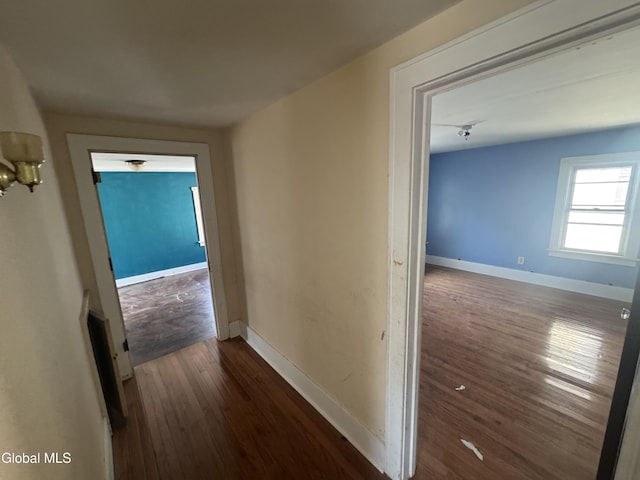 261 Altamont Ave, Schenectady, NY 12304 - hallway featuring dark wood finished floors and baseboards