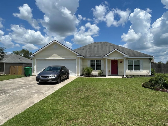 5175 Calvary Cir, Valdosta, GA 31605 - single story home with concrete driveway and a garage