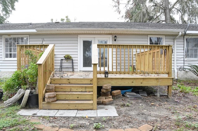 view of deck